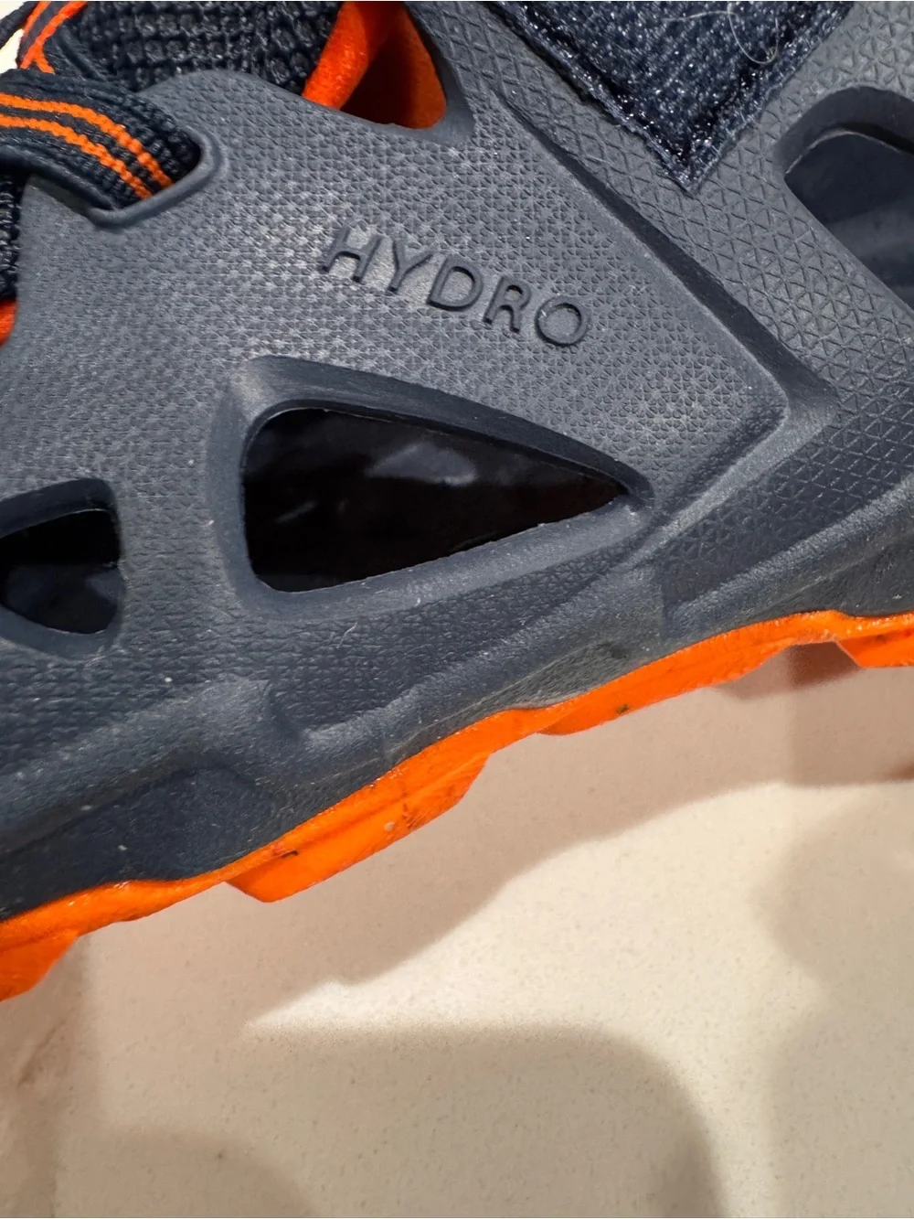 Merrell Kids Navy and Orange Hydro Water Shoes